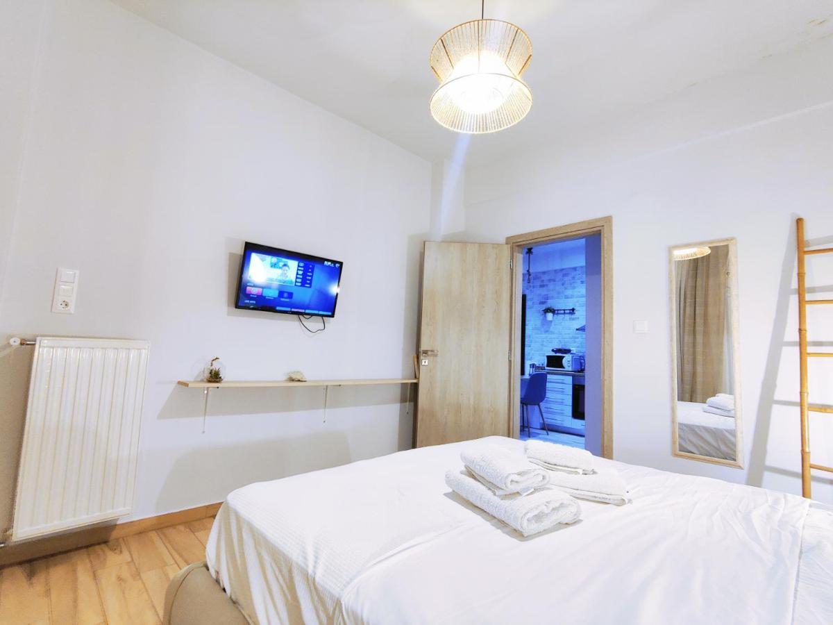 Wsd Luxury Stylish 2Bedroom Apartment With Blacony 1' To Metro 아테네 외부 사진